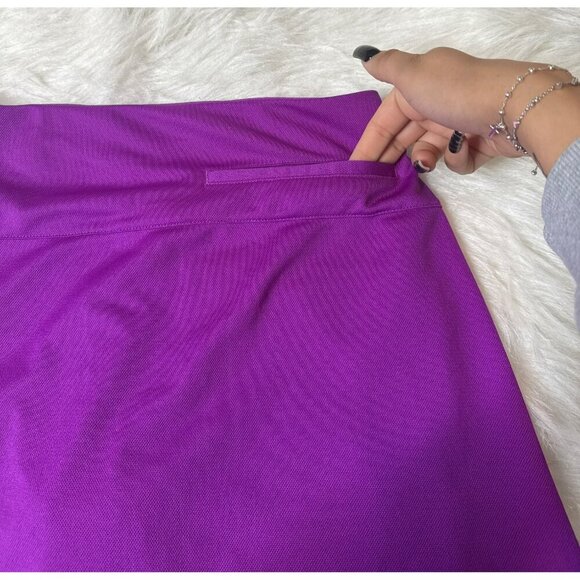Nike Women's Small Bright Purple Dri Fit Skort Golf Tennis - Picture 5 of 8